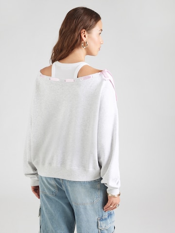 Sweat-shirt HOLLISTER en gris