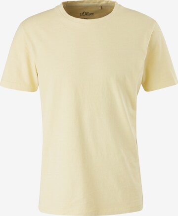 s.Oliver T-Shirt in Gelb: front