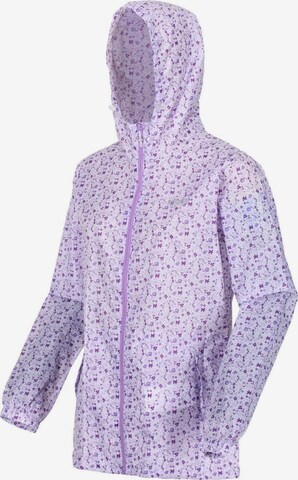 REGATTA Performance Jacket 'Print Pack It' in Purple