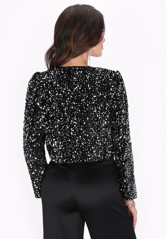 faina - Blazer em preto