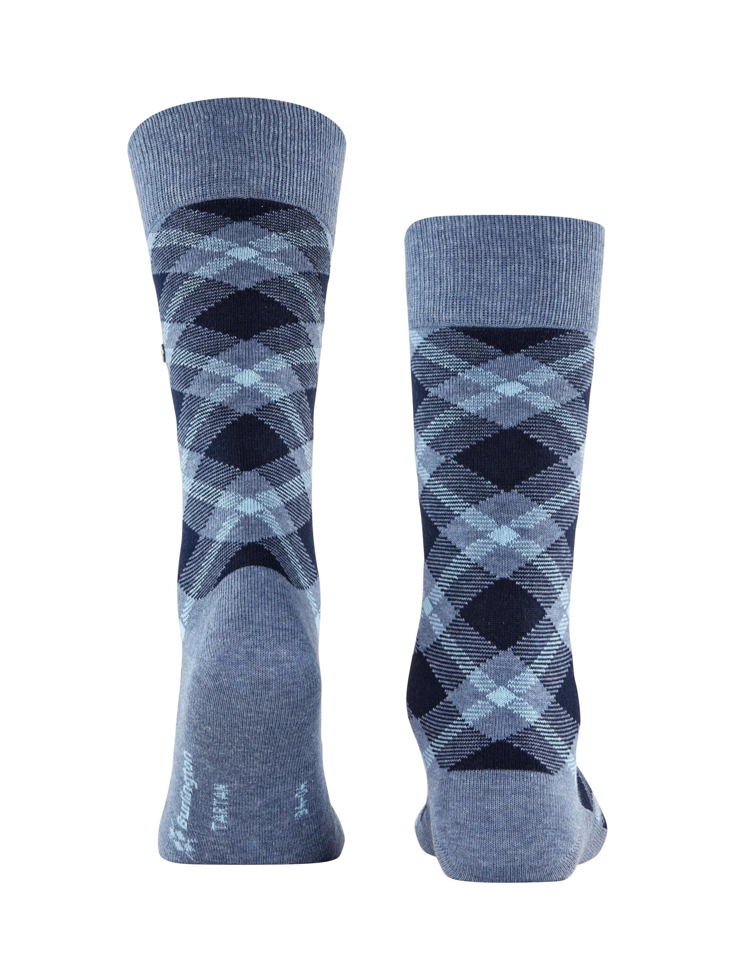 BURLINGTON Socken 'Tartan'‌ in Blau