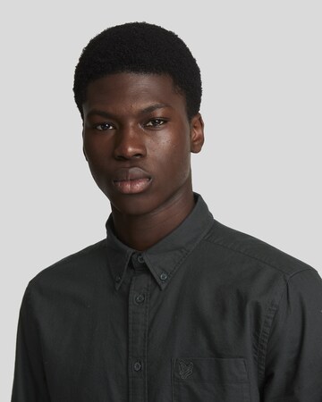 Lyle & Scott Regular fit Overhemd in Zwart