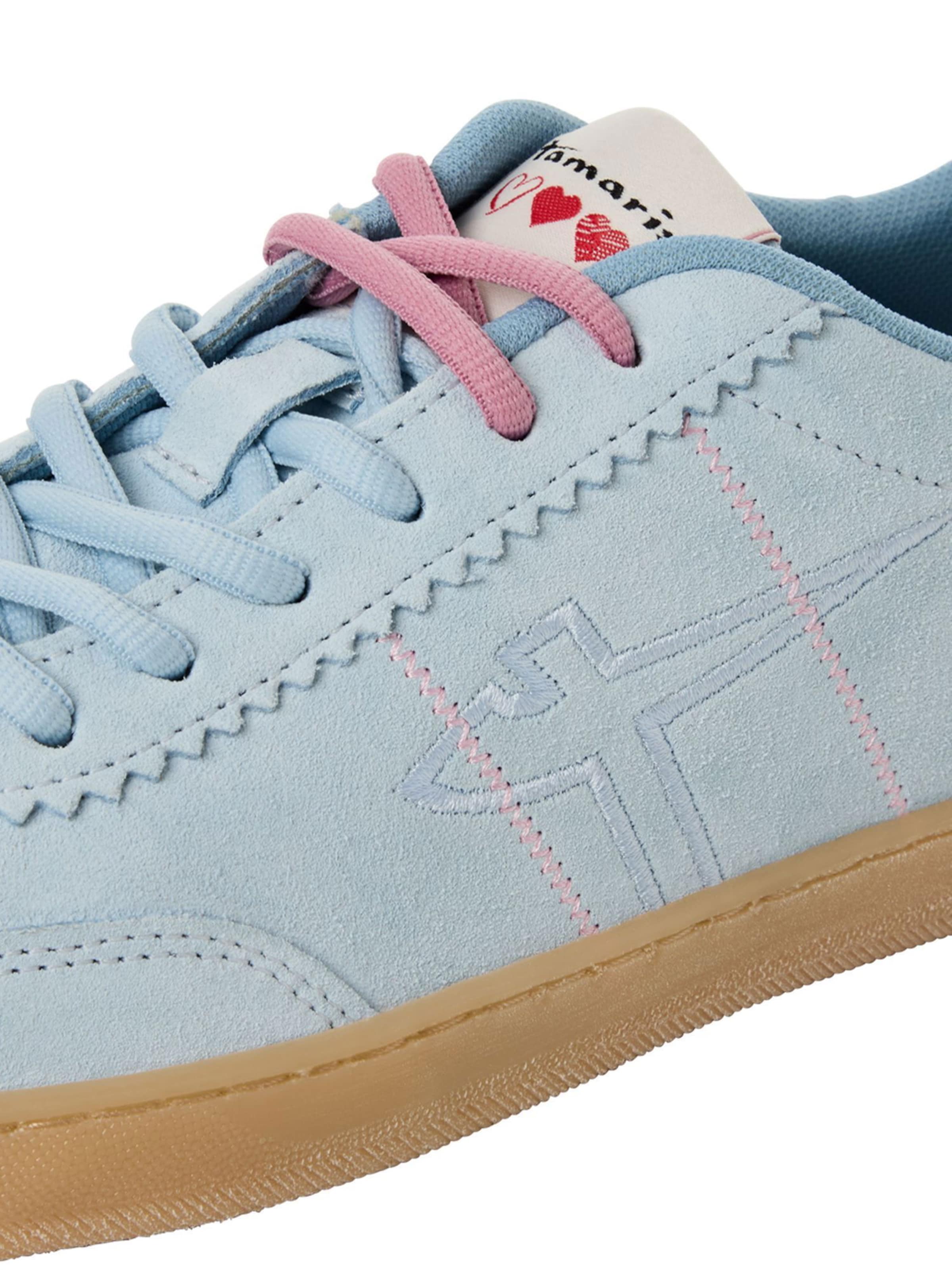 Baskets basses Tamaris en bleu