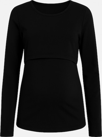 LYN MAMA Blouse in Black: front