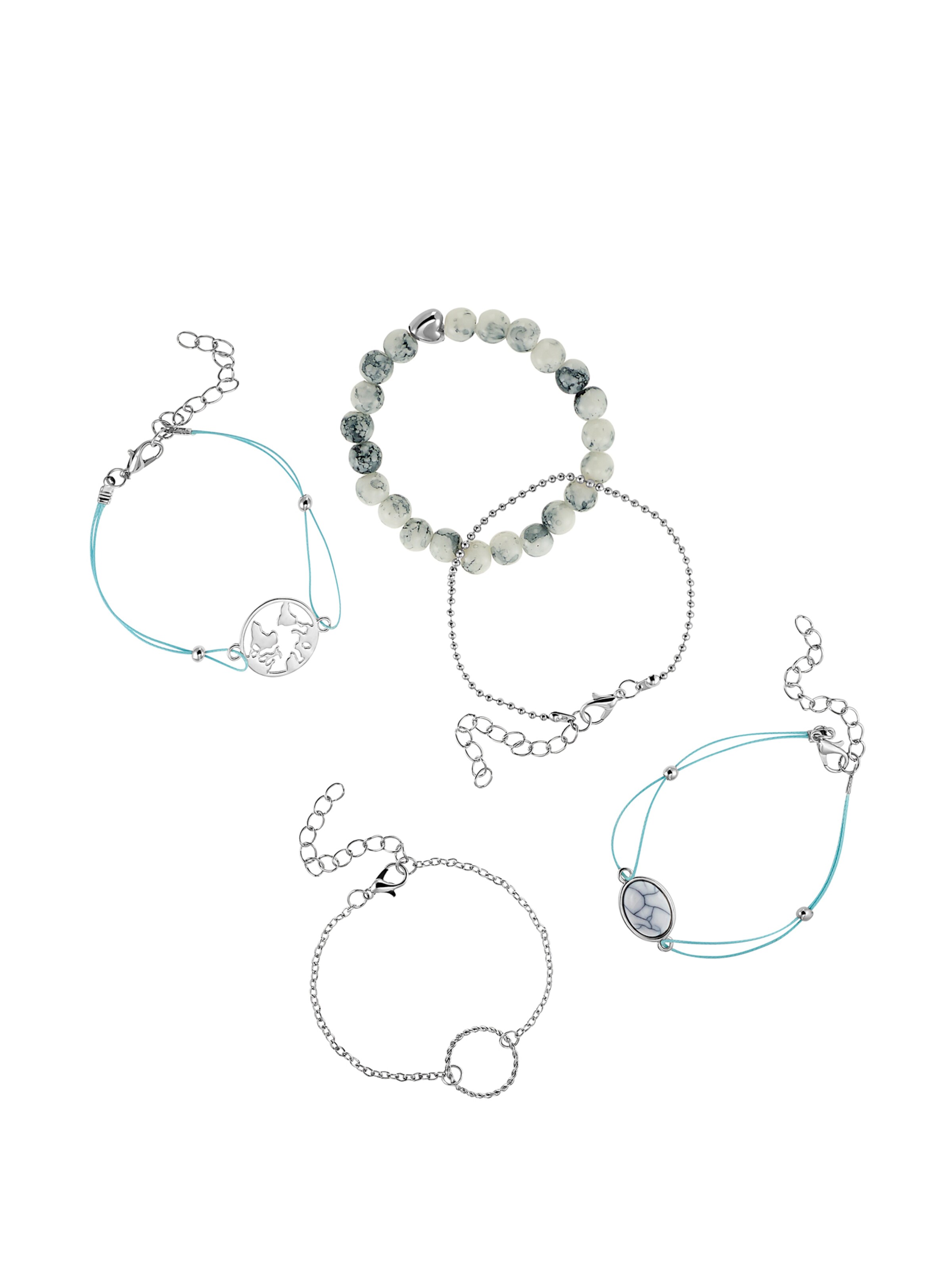 Heideman Schmuckset in Silber