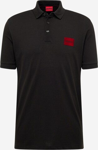 HUGO - Camiseta 'Dereso_V' en negro: frente