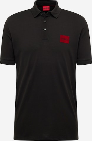 HUGO Red Shirt 'Dereso_V' in Zwart: voorkant