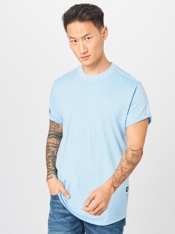 G-Star RAW - Camisa 'Lash' em azul: frente