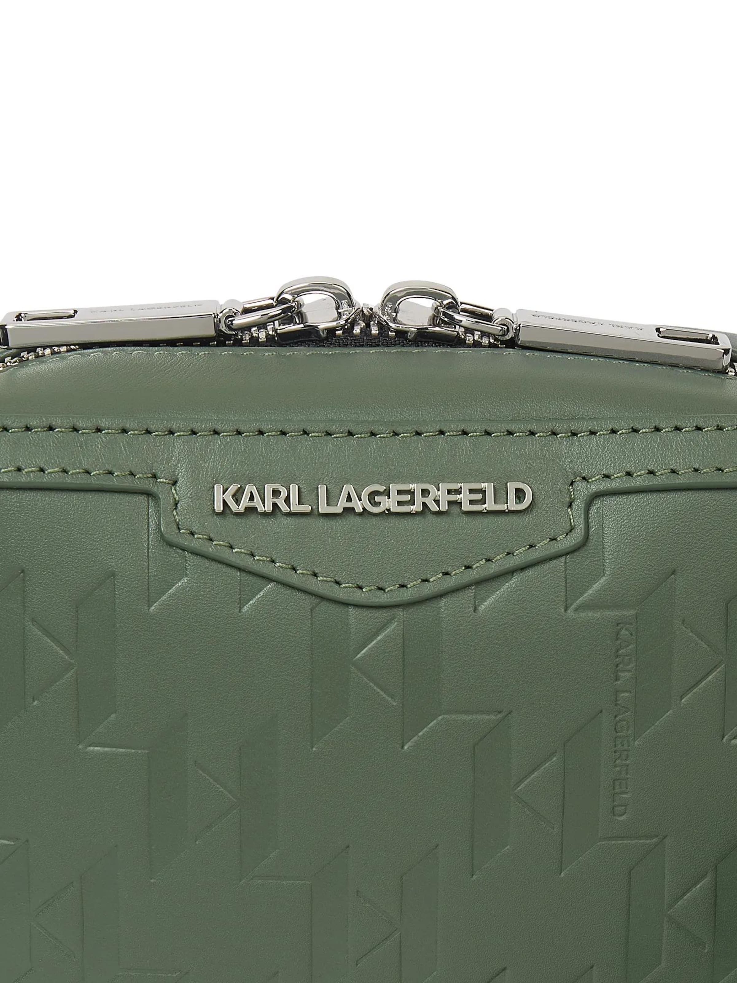 Karl Lagerfeld Torba na ramię 'K/Loom' w kolorze zielony
