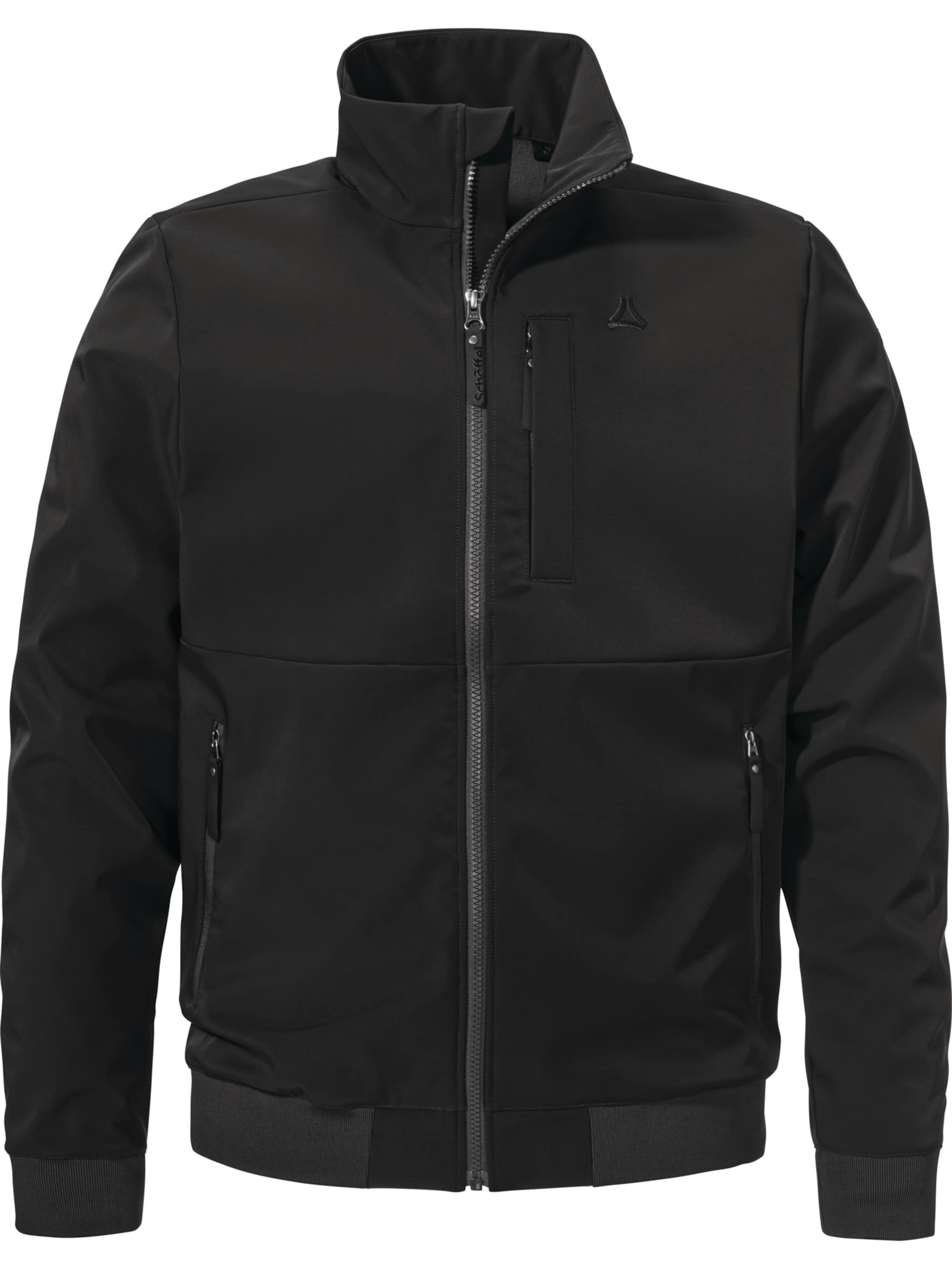 Schöffel Outdoor jacket 'Suavio' in Black: front
