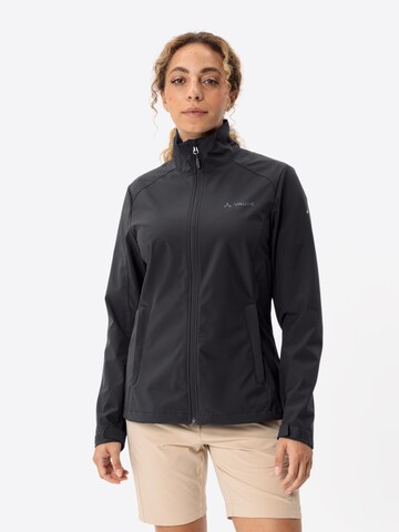 VAUDE Weatherproof jacket in Black: front