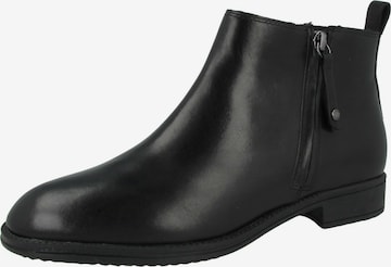GEOX Ankle Boots 'Jaylon D' in Schwarz: front