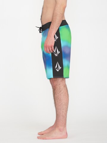 Volcom Swimming Trunks 'LIDO ICONIC MOD 19' in Green