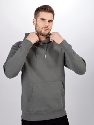 Sweat-shirt 'Soft' JACK & JONES en gris : devant