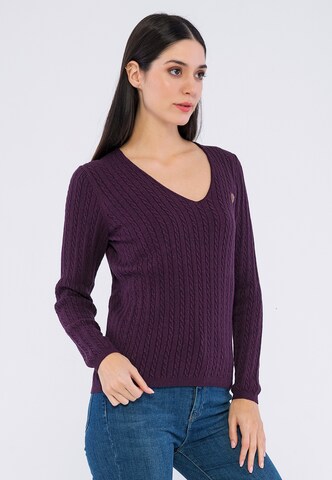 Giorgio di Mare - Pullover 'Manon' em roxo