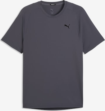 T-Shirt fonctionnel 'Pwrmode' PUMA en gris : devant