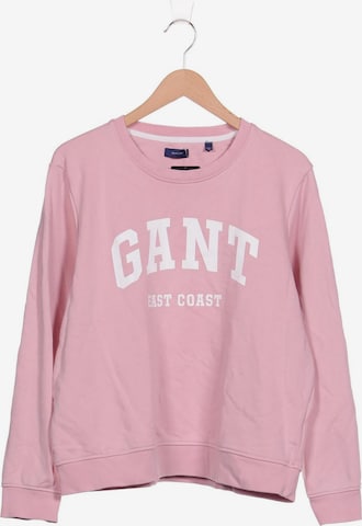 GANT Sweatshirt & Zip-Up Hoodie in 4XL in Pink: front