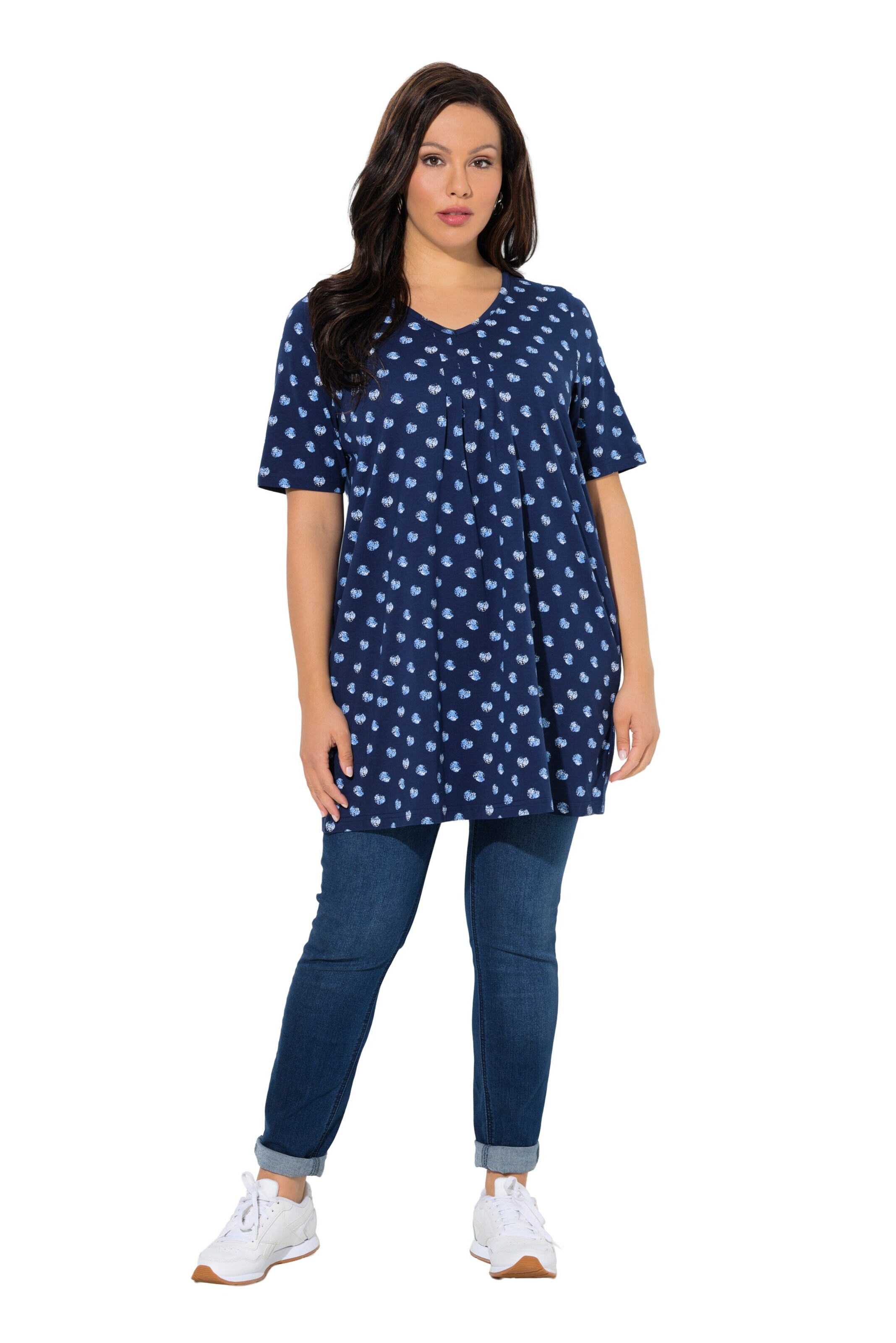 Ulla Popken Shirt in Blue: front