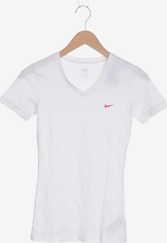 NIKE Top & Shirt in XXS in White: front