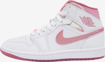 Jordan Korkeavartiset tennarit 'Air Jordan 1 Mid SE' värissä valkoinen: etupuoli