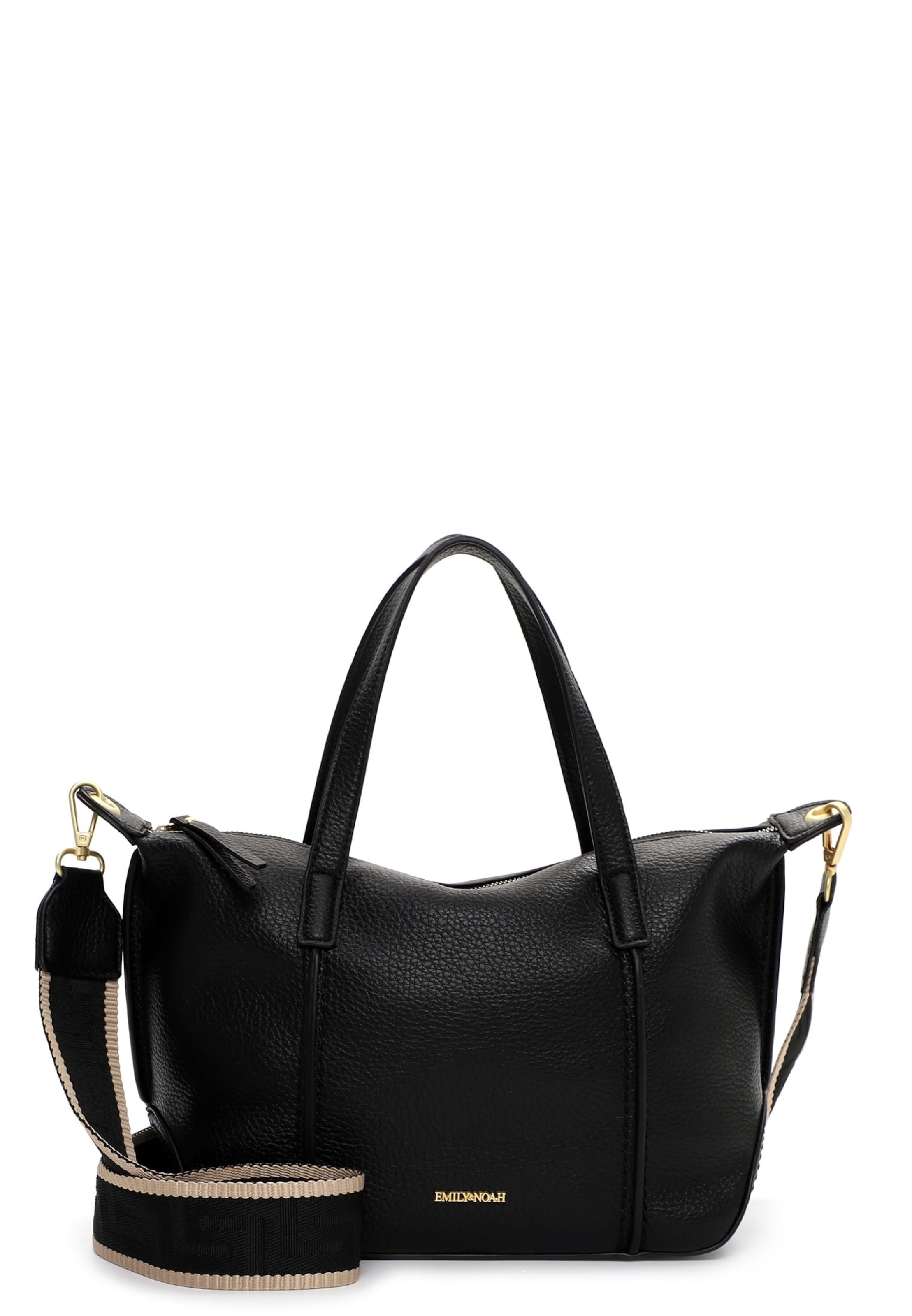 Emily & Noah Shopper 'Julie' in Schwarz: Vorderseite