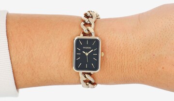 OOZOO Analog Watch in Gold: front