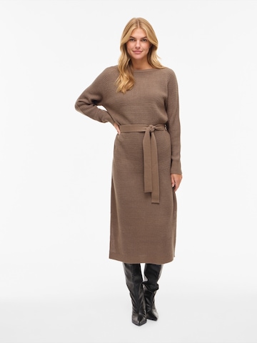 Rochie tricotat 'VIBUBBA' de la VILA pe maro