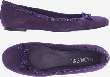 Madeleine Flats & Loafers in 39 in Purple: front