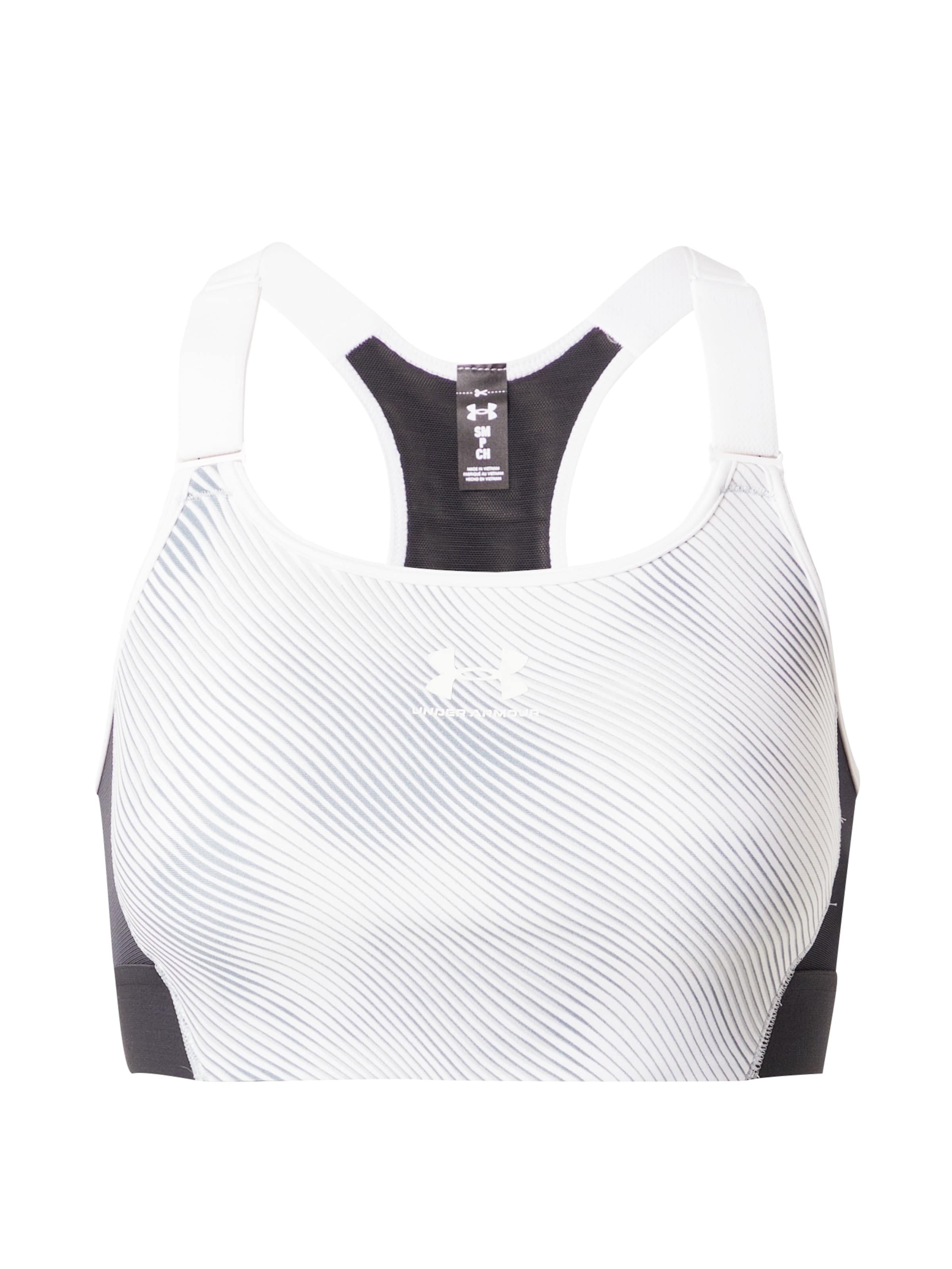 UNDER ARMOUR Sport-BH in Weiß: Vorderseite