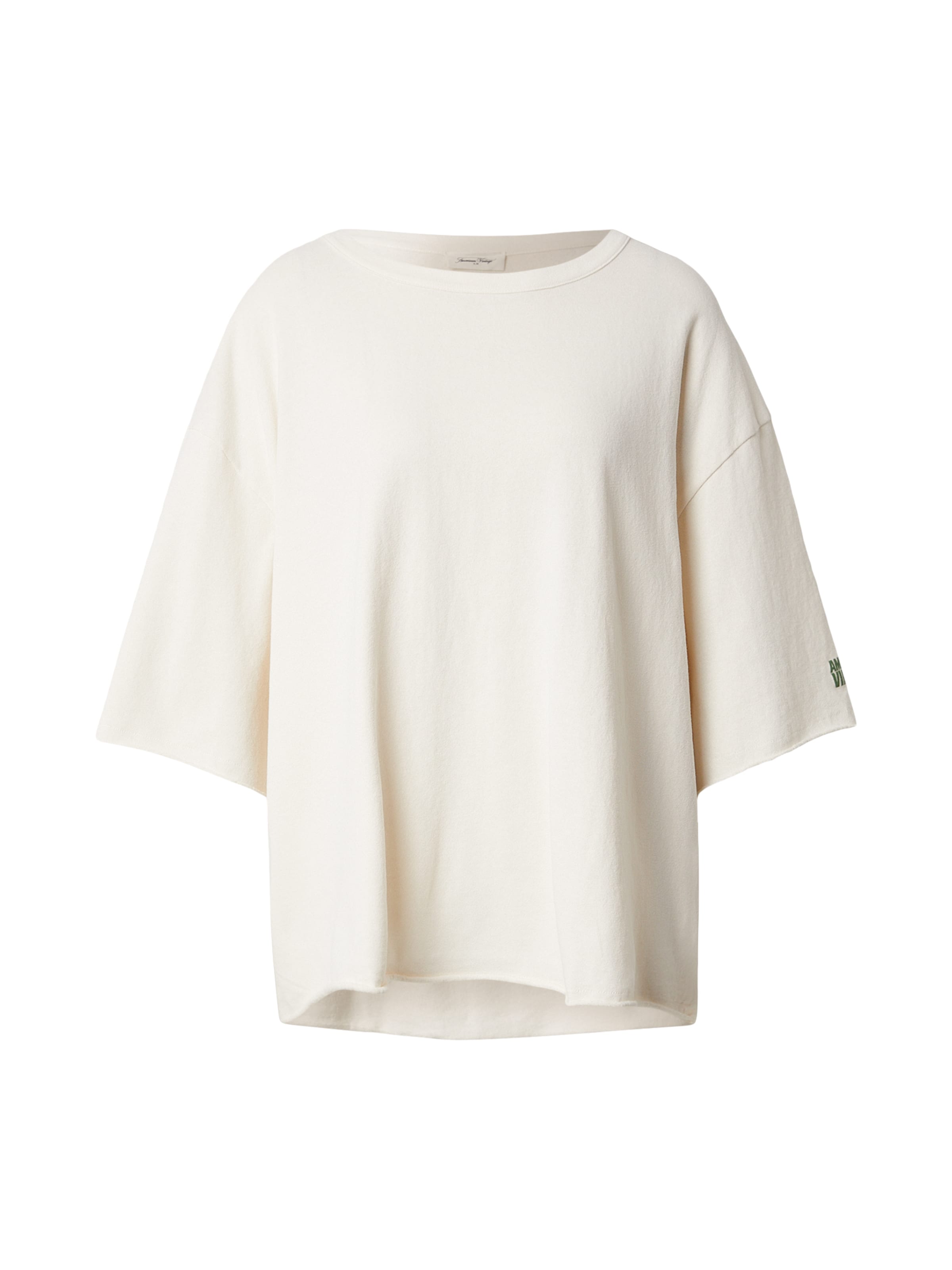 T-shirt 'YKOBOW' AMERICAN VINTAGE en beige : devant