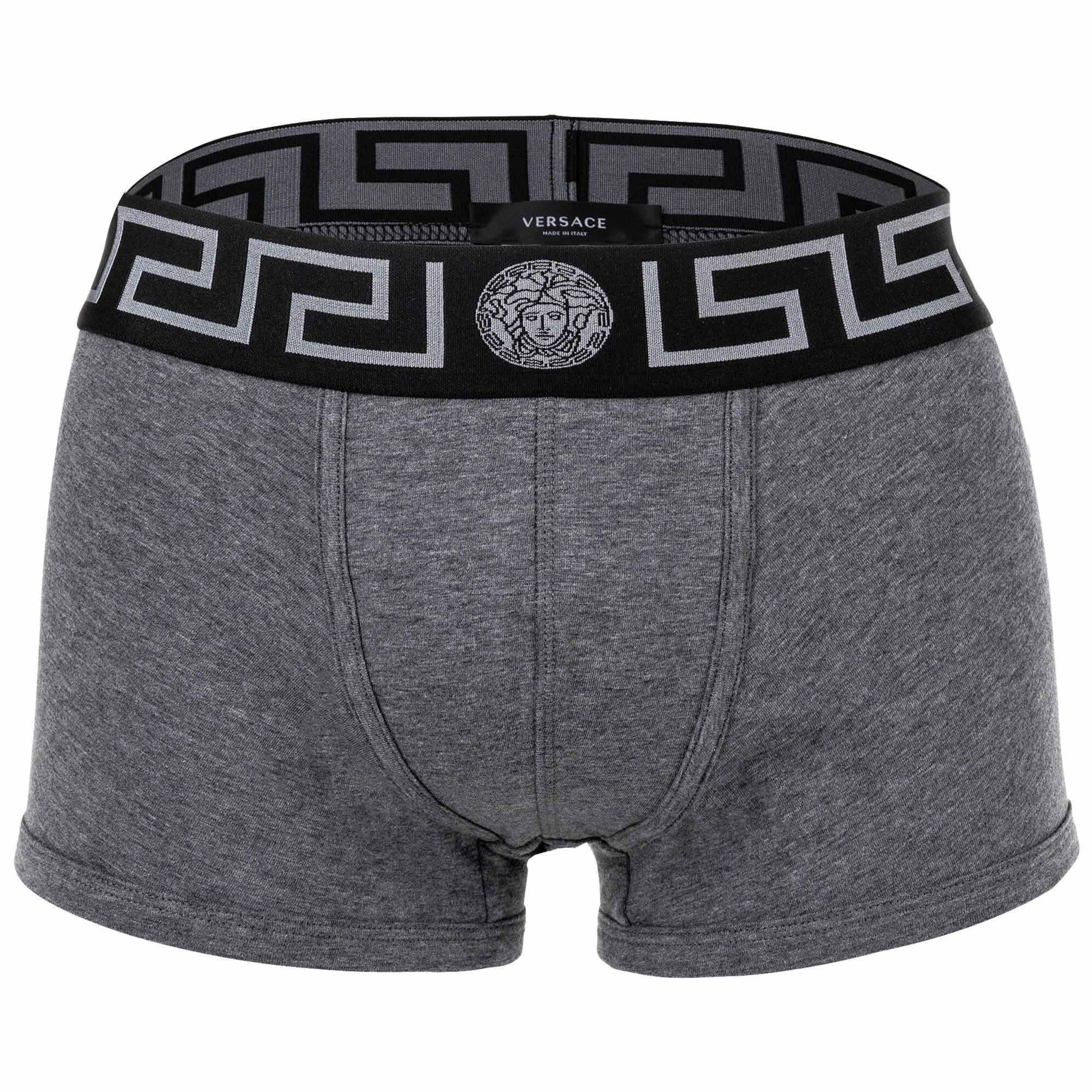 Boxer di VERSACE in grigio: frontale