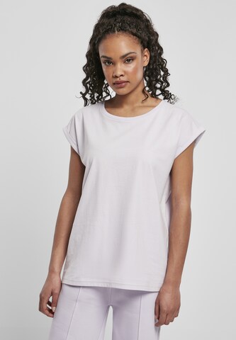 T-shirt Urban Classics en violet : devant