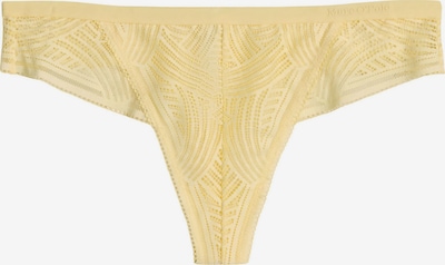 Marc O'Polo String ' Timeless Lace ' in L in gelb, Produktansicht