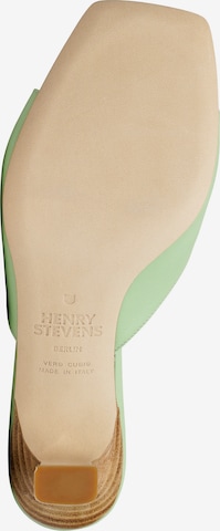 Henry Stevens Pantolette 'Harper M50' in Grün