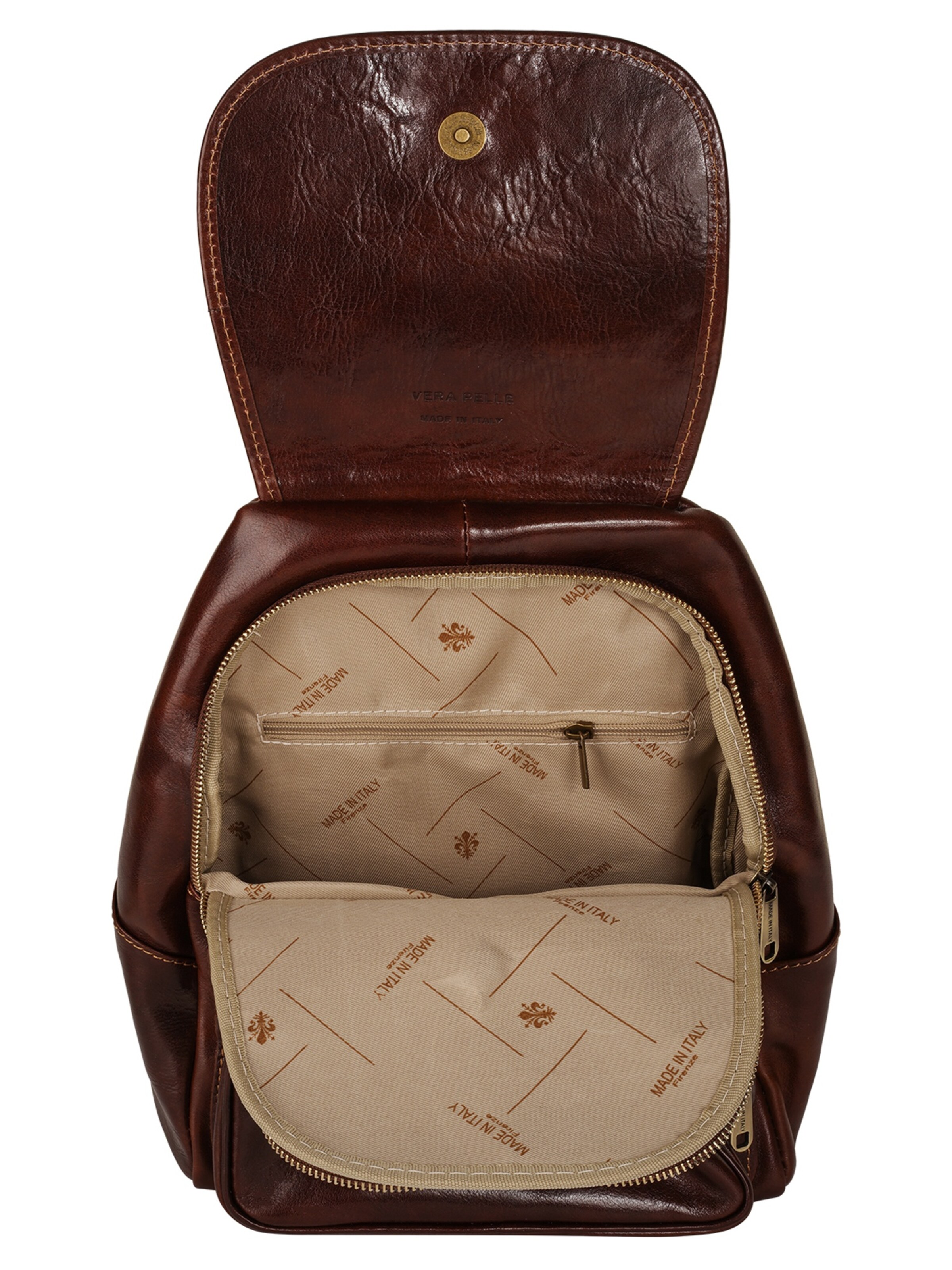 Sac à dos piké en marron