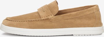 Kazar Mocassins in Beige: voorkant