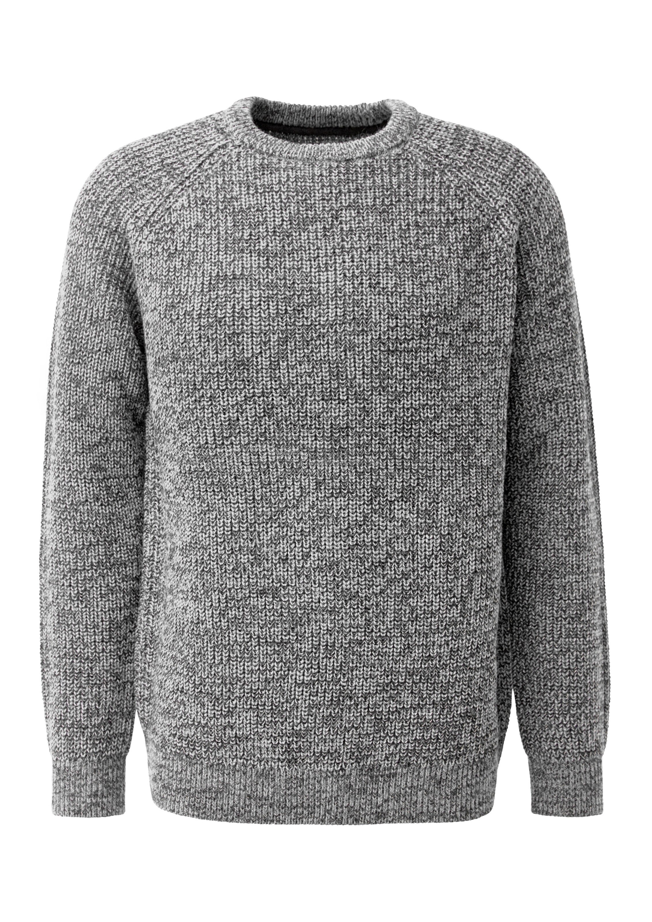 QS Pullover in Grau: Vorderseite