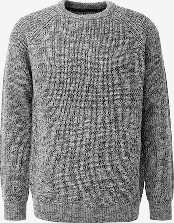 QS Pullover in Grau: Vorderseite