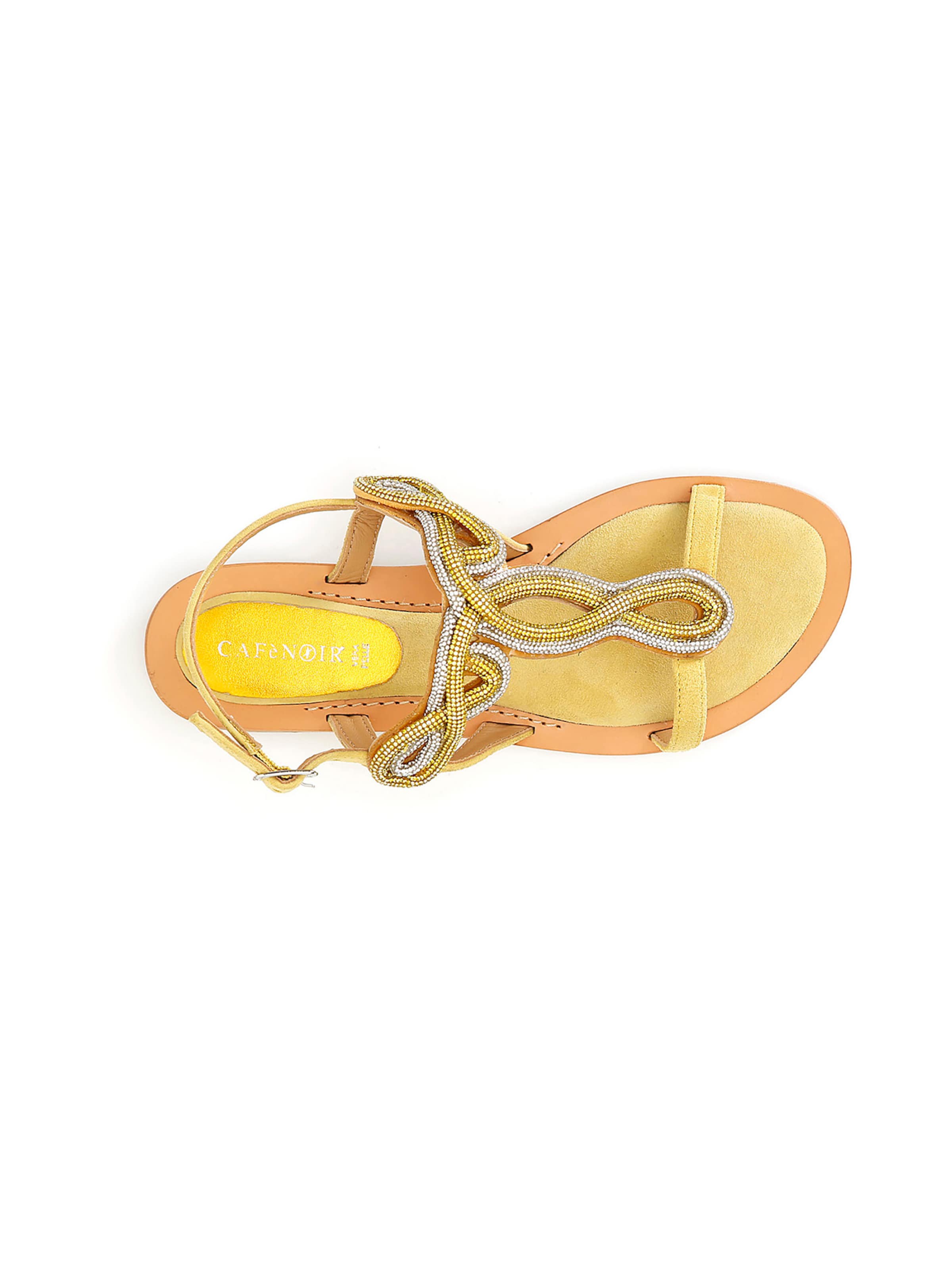 Sandalo di CAFè NOIR in giallo