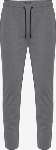 11 Project Tapered Broek in Grijs: voorkant