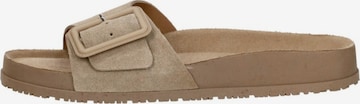 Tamaris Mule 'Open Teen' in Grey: front