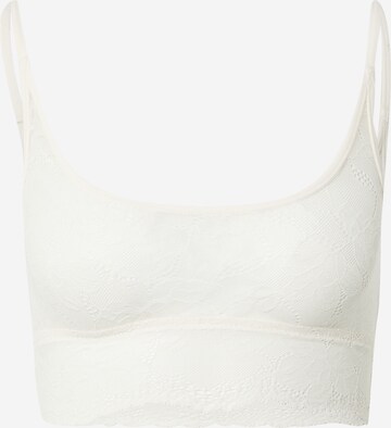 ETAM Bralette Bra in White: front