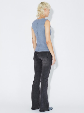 Dr. Denim Bodywarmer 'Lilja' in Blauw