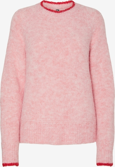 PIECES Pulover 'PCIvy' u roza / crvena, Pregled proizvoda