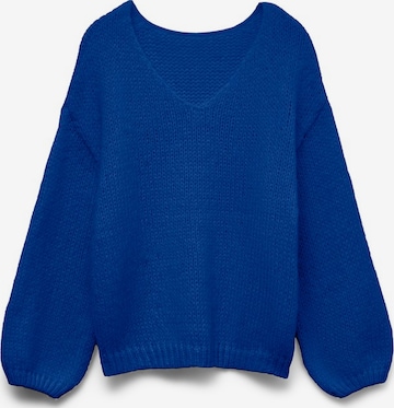 VERO MODA Sweater 'VMMAYBE' in Blue: front
