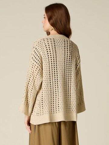 oltre Knit cardigan in Gold