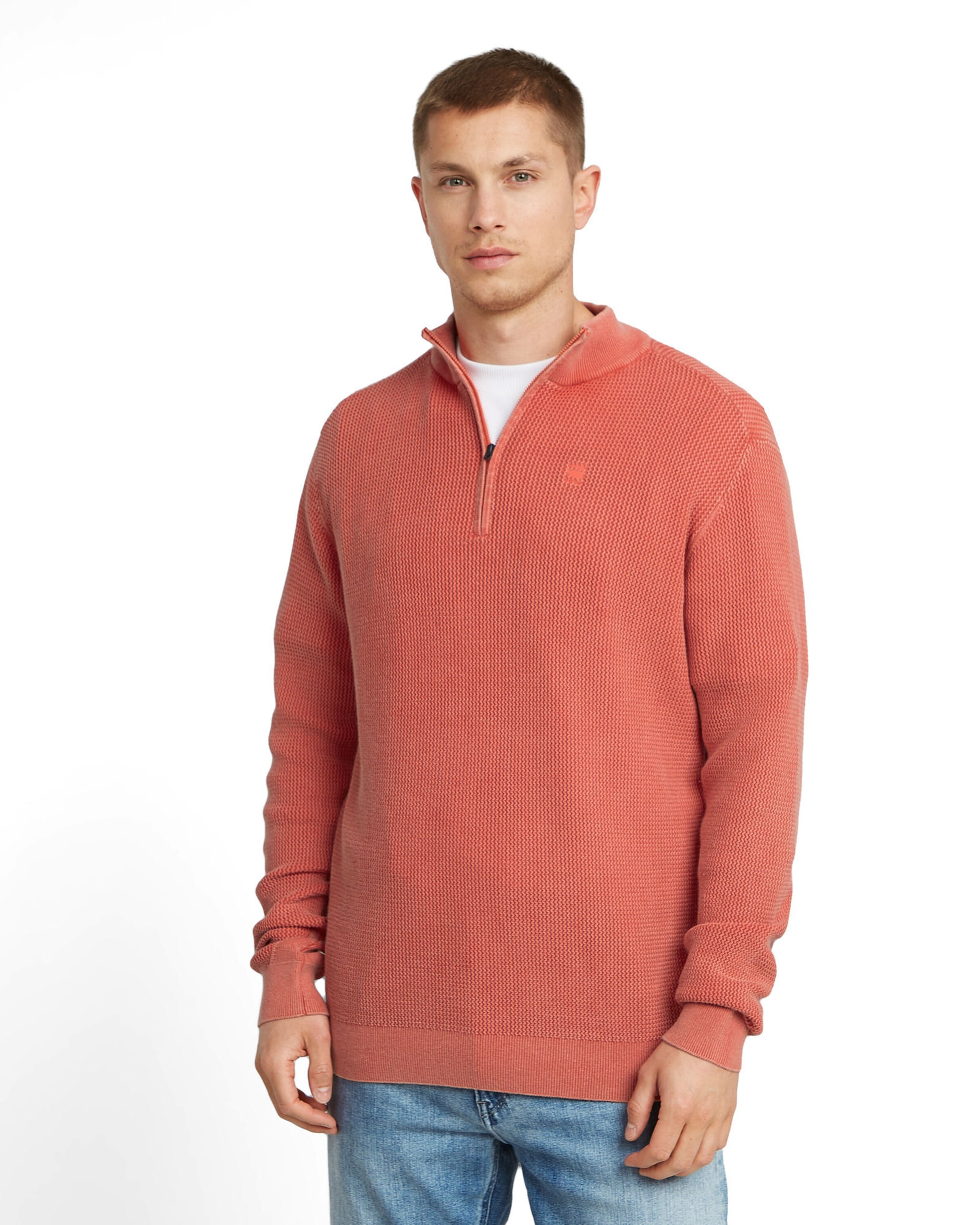 G-STAR Sweater 'Knitted' in Red: front