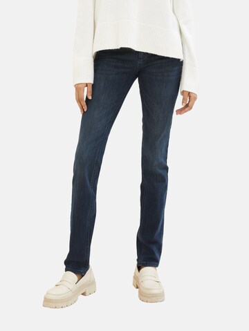 Coupe slim Jean 'Alexa' TOM TAILOR en bleu : devant