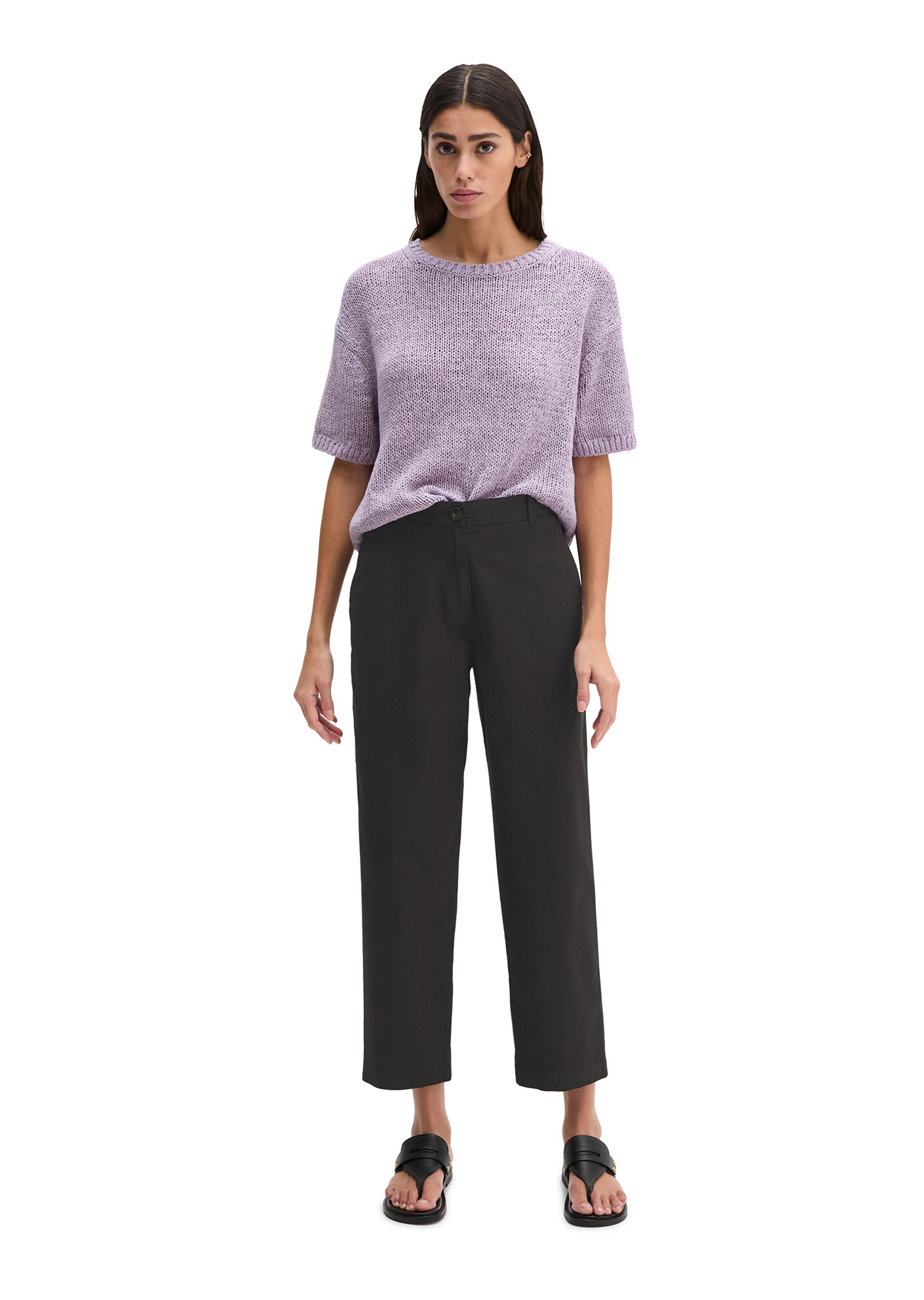 Marc O'Polo Tapered Hose 'Rimka' in Schwarz