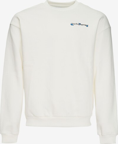 Multiply Apparel Sweatshirt 'Smiley' in Blue / Cyan blue / Sky blue / Black / natural white, Item view